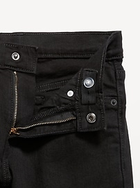 Image number 2 showing, Straight-Leg Built-In Flex Black Jeans for Boys