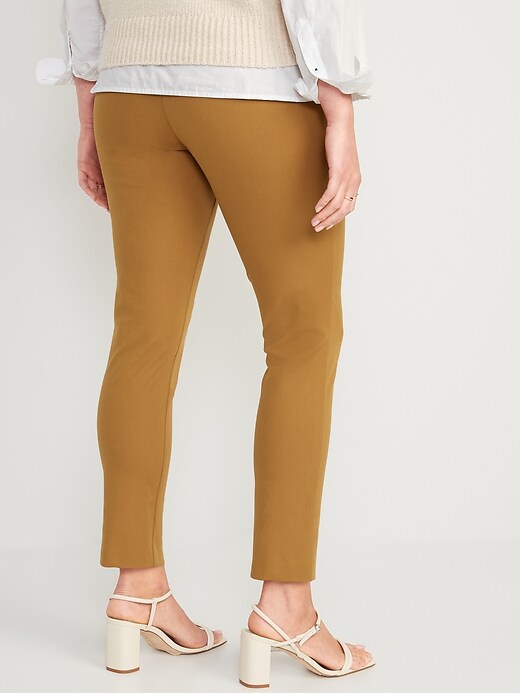 Image number 2 showing, Maternity Full Panel Pixie Ankle Pants