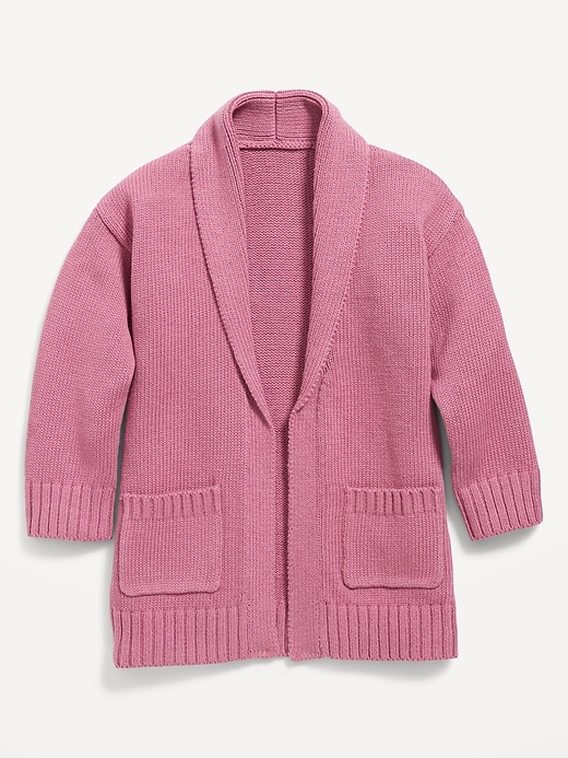 Open-Front Cardigan Sweater for Toddler Girls