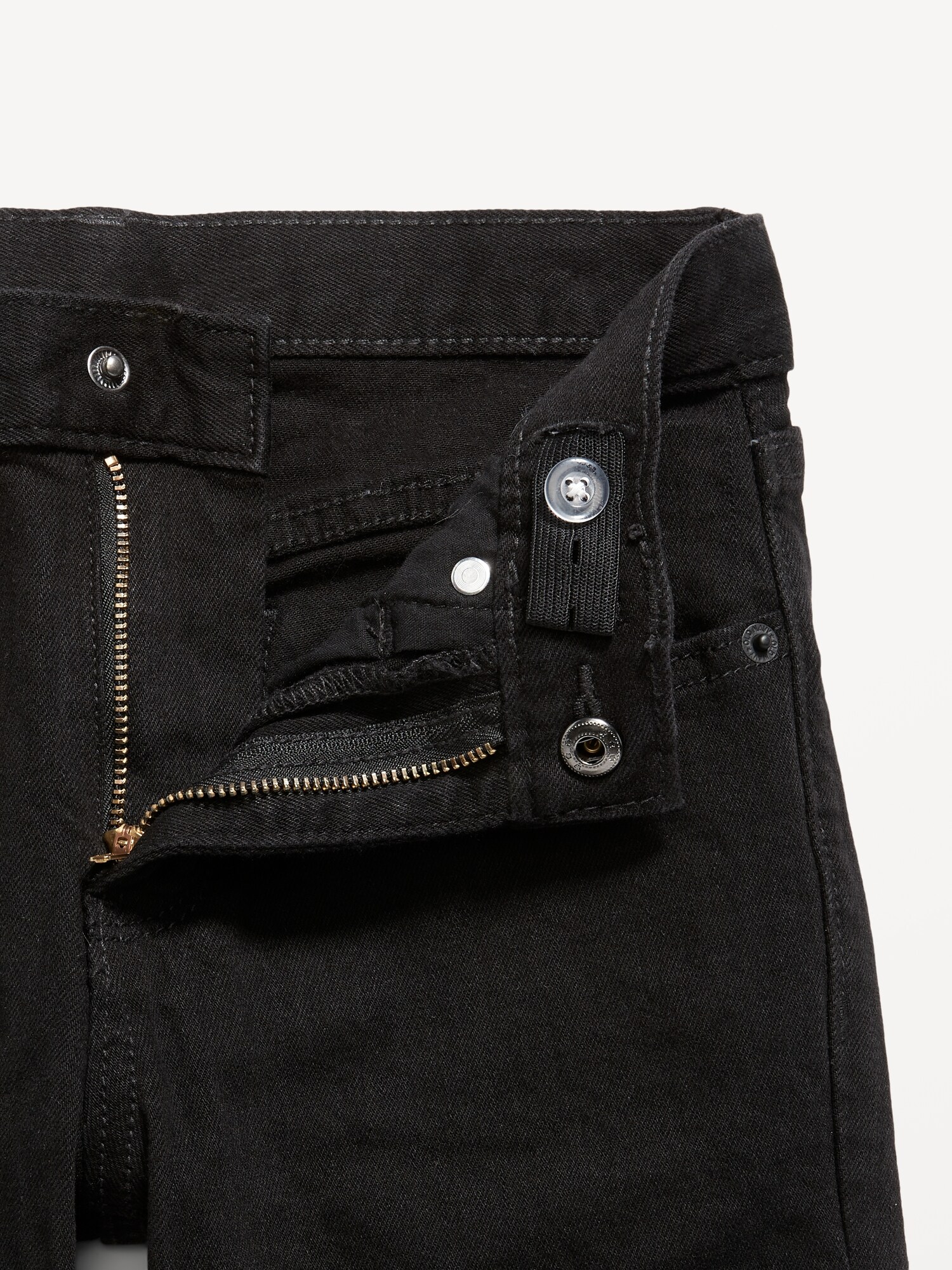 Джинсы Old Navy Skinny Built-In Flex Jeans для мальчиков, цвет: Чёрный — фото 2
