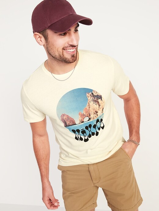 Image number 1 showing, Matching Mexico Graphic T-Shirt for Men
