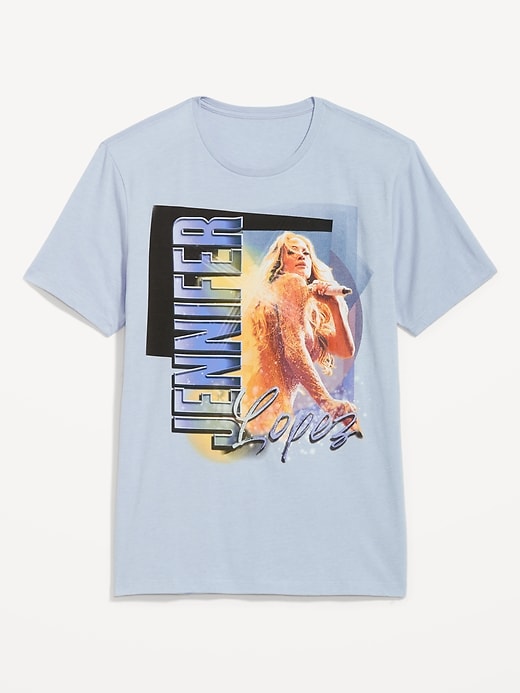 View large product image 1 of 2. Jennifer Lopez™ Gender-Neutral Graphic T-Shirt for Adults