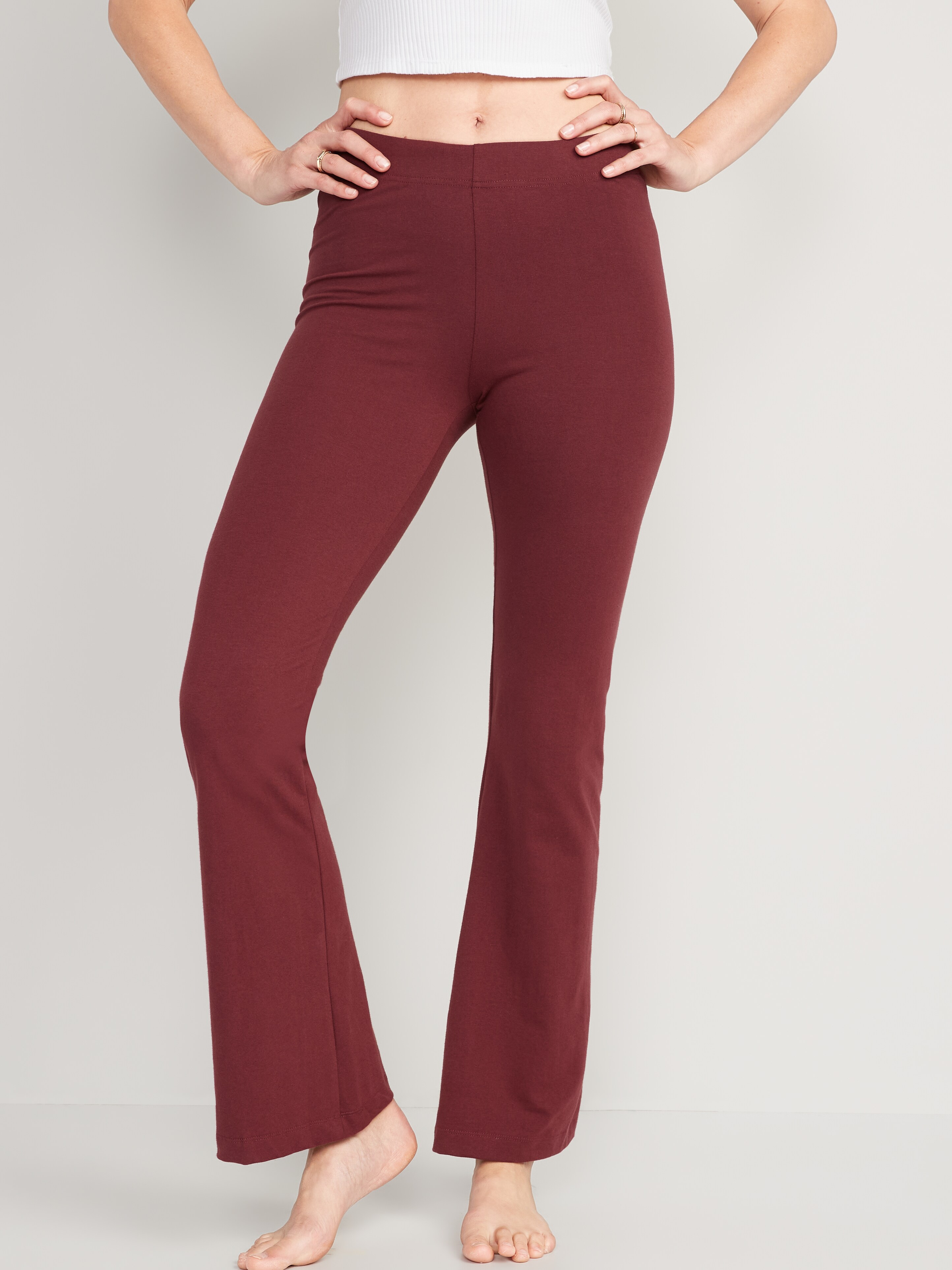 High-Waisted Flare Leggings for Women 