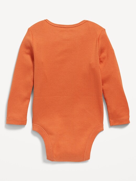 Unisex Long-Sleeve Graphic Bodysuit for Baby
