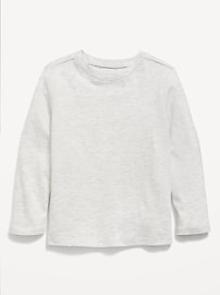 Image number 1 showing, Unisex Long-Sleeve Solid T-Shirt for Toddler