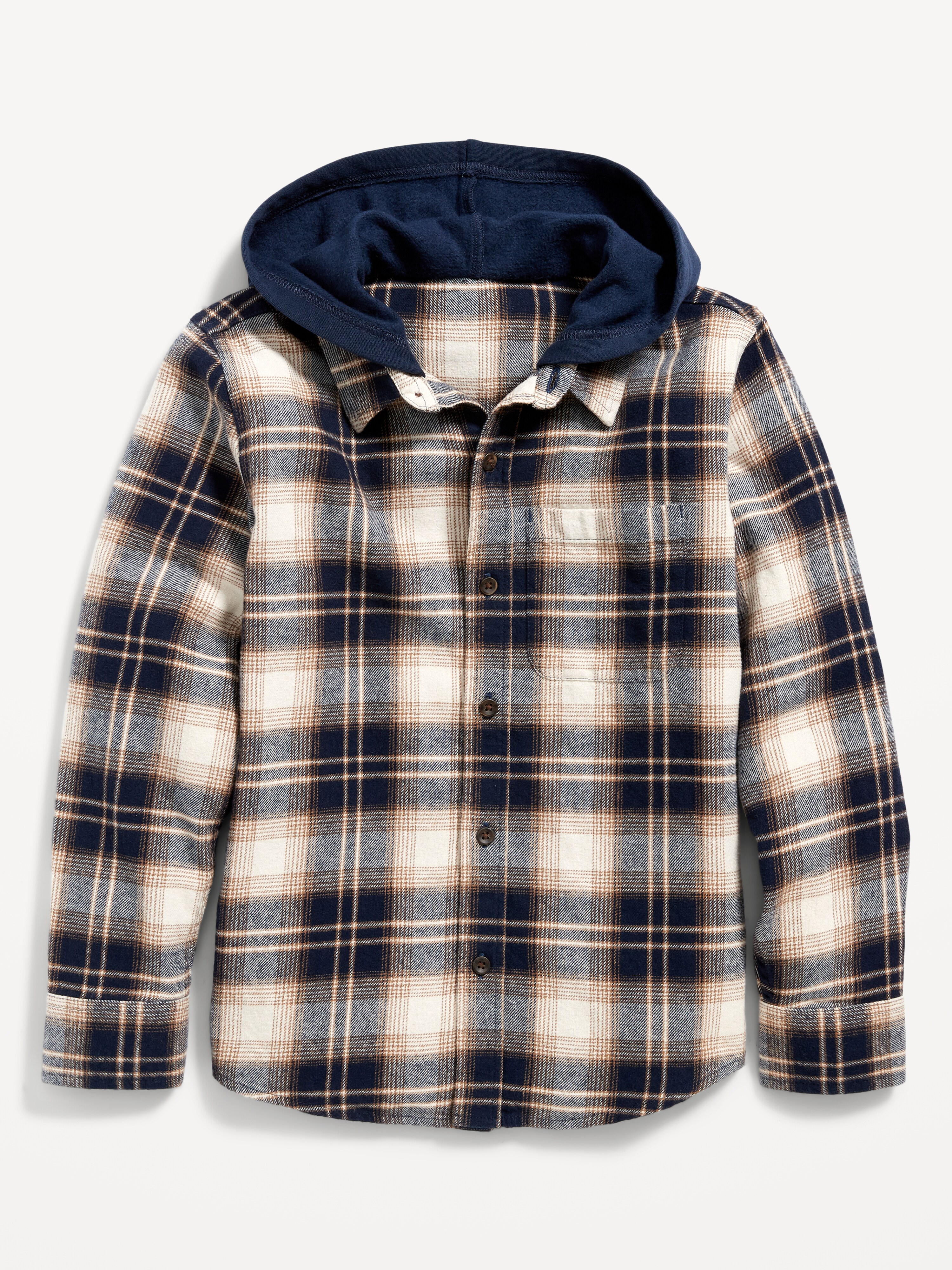 flannel hoodie old navy