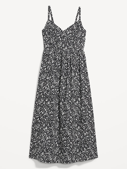 Image number 4 showing, Floral Cami Midi Swing Dress