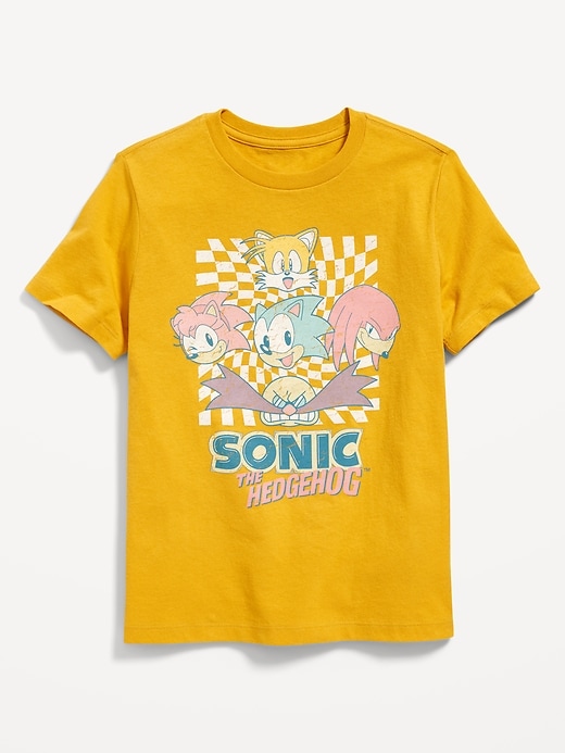 View large product image 1 of 2. Gender-Neutral Sonic The Hedgehog™ Graphic T-Shirt for Kids