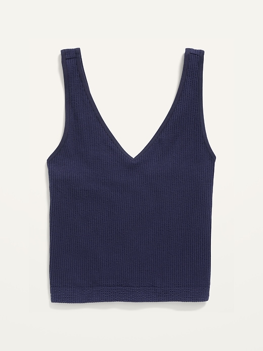 Old Navy Seamless Rib-Knit Tank Top for Women. 1