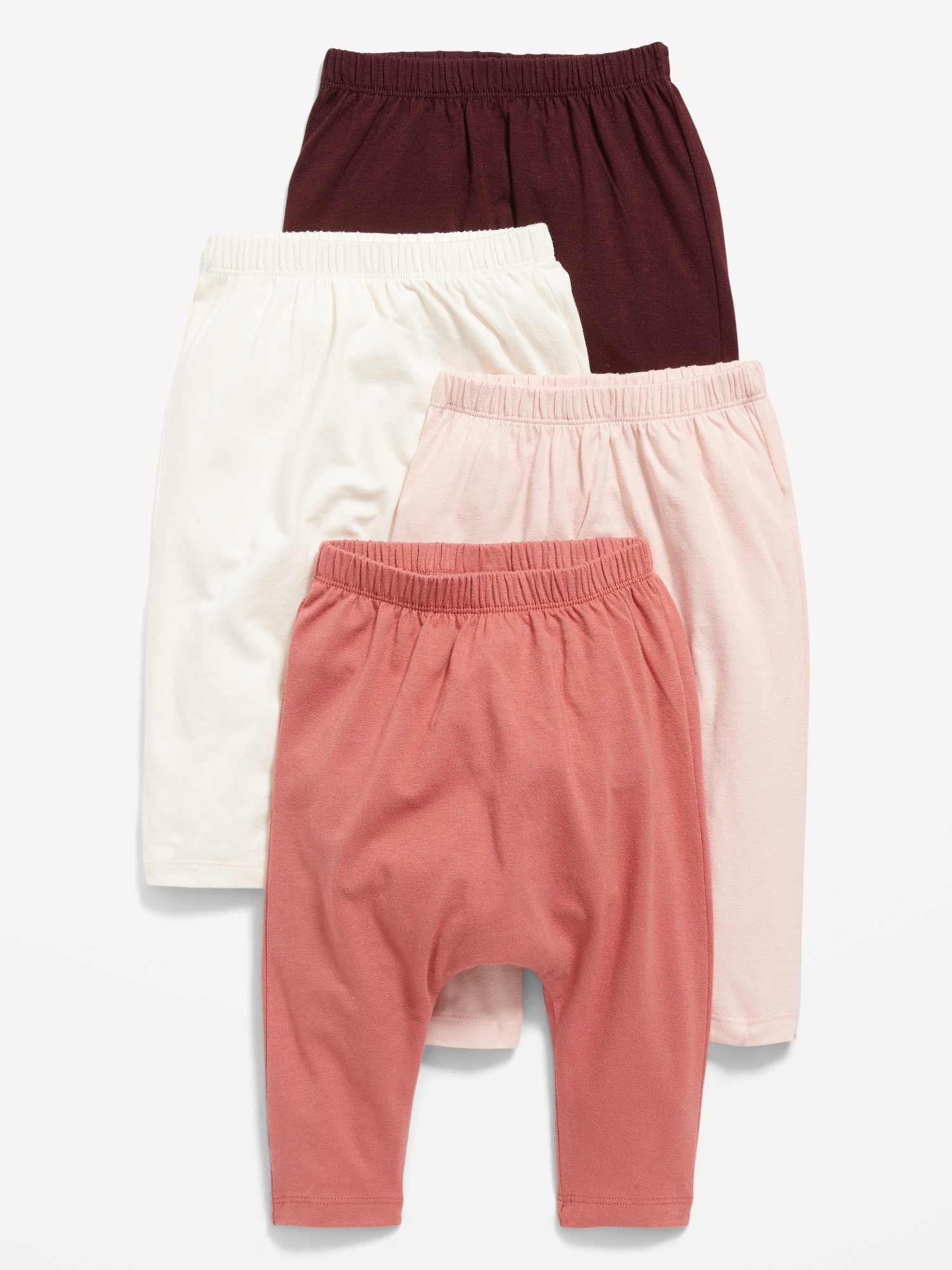 Unisex Knit Pants 4-Pack for Baby