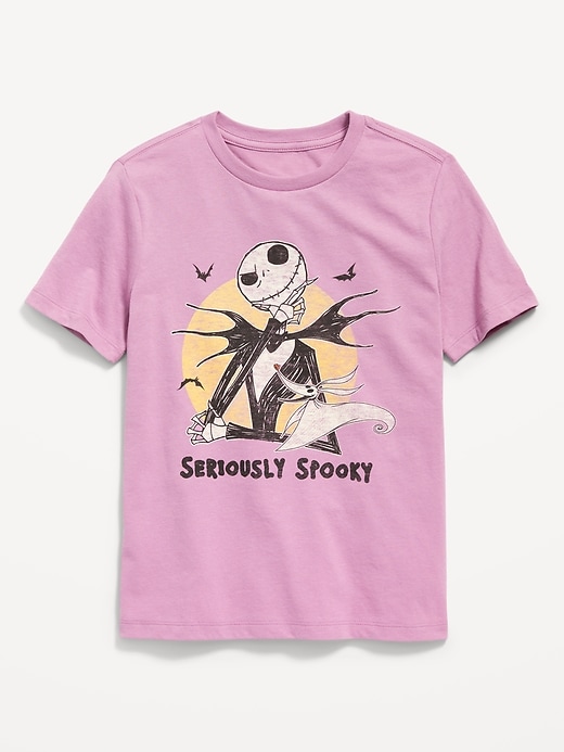 Disney© The Nightmare Before Christmas "Seriously Spooky" Gender-Neutral T-Shirt for Kids