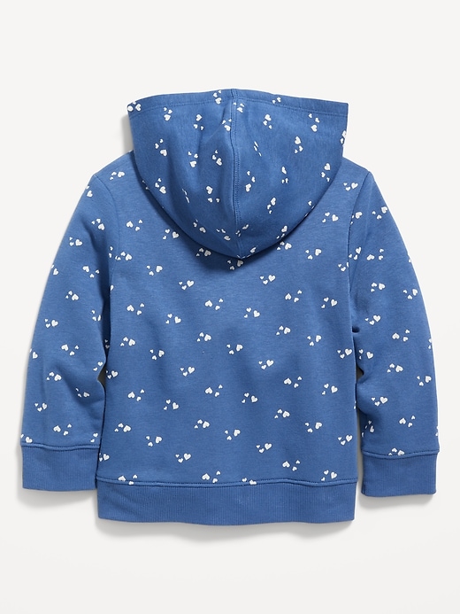 View large product image 2 of 2. Unisex Logo-Graphic Zip Hoodie for Toddler