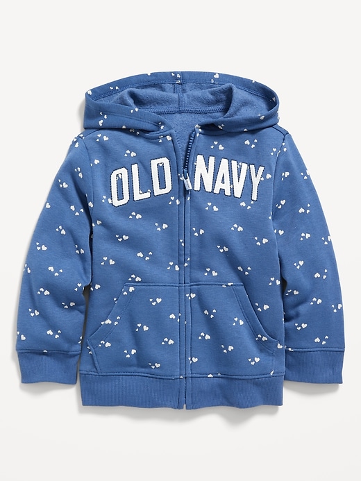 Old Navy Unisex Logo-Graphic Zip Hoodie for Toddler. 1