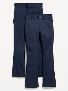 Girls' School Uniform Pants Shop All Uniforms | Old Navy