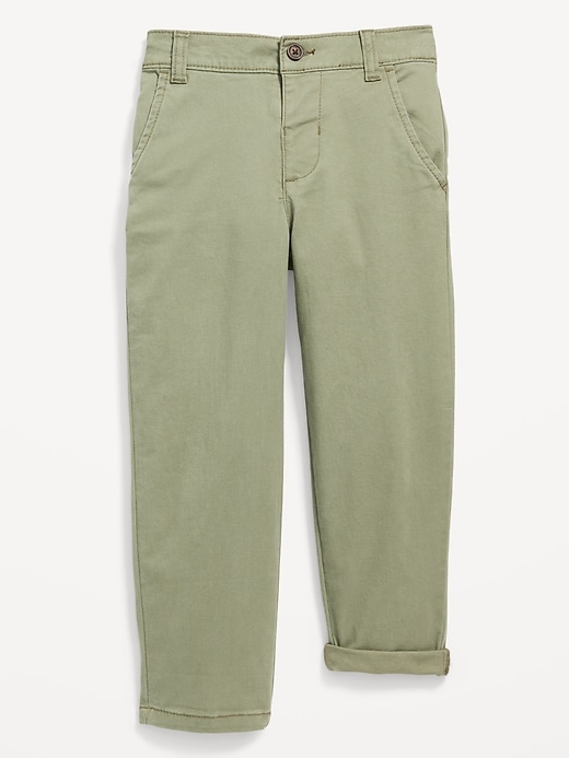 Built-In Flex Loose Taper Chino Pants for Toddler Boys