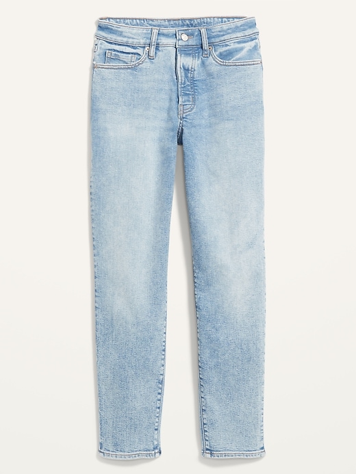 Image number 4 showing, High-Waisted OG Straight Button-Fly Jeans