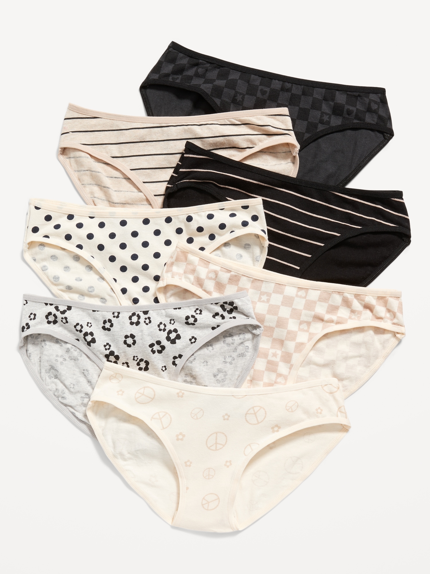 White Boy Brief Panties with a White FOXERS LOGO Waistband