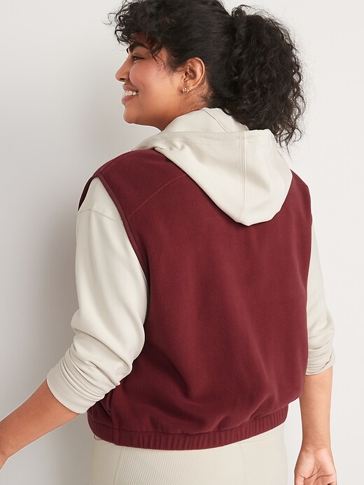Image number 6 showing, Fleece Zip Vest