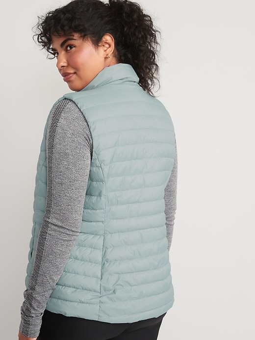 Image number 6 showing, Water-Resistant Narrow-Channel Puffer Vest
