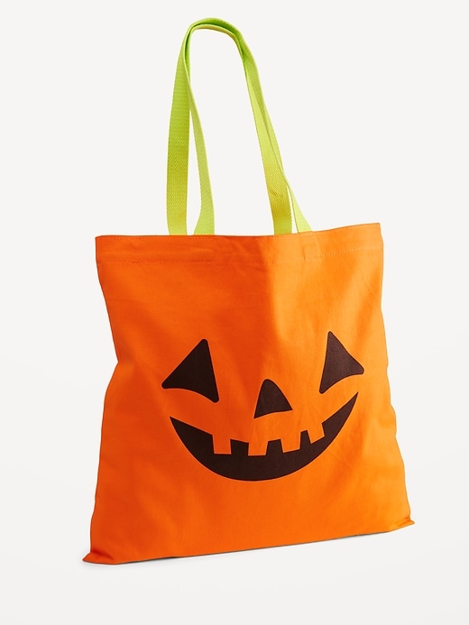 View large product image 1 of 2. Halloween Canvas Tote Bag for Adults