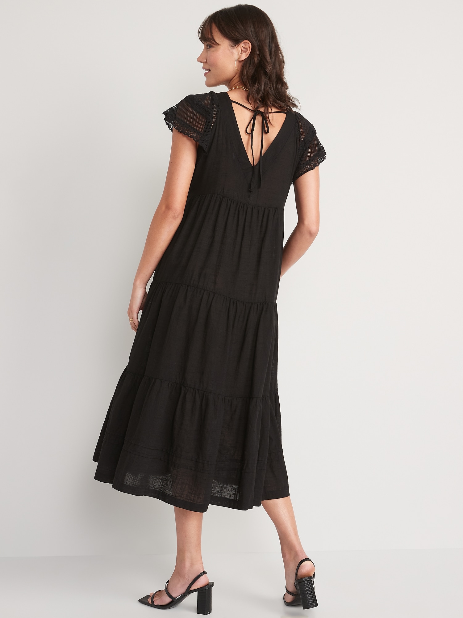 Old navy outlet flutter sleeve dress