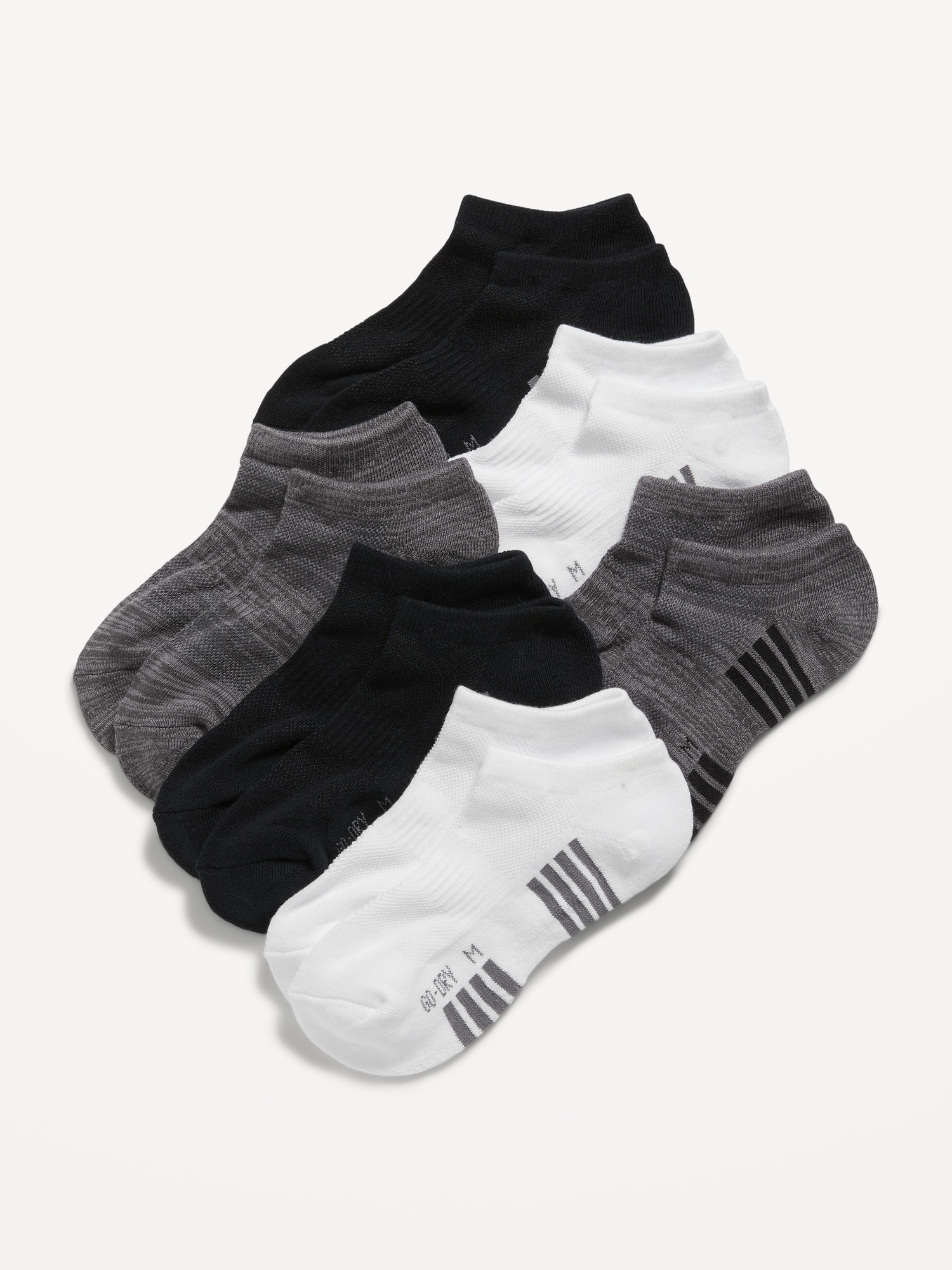 Go-Dry Ankle Socks 6-Pack For Boys | Old Navy