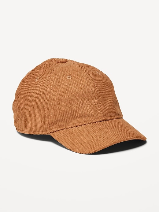 View large product image 1 of 1. Unisex Corduroy Baseball Cap for Baby
