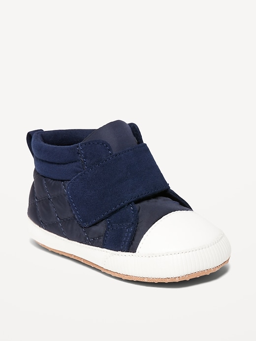 Quilted Secure-Close Sneakers for Baby