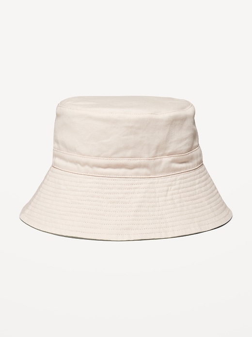 View large product image 2 of 2. Reversible Twill Bucket Hat for Women