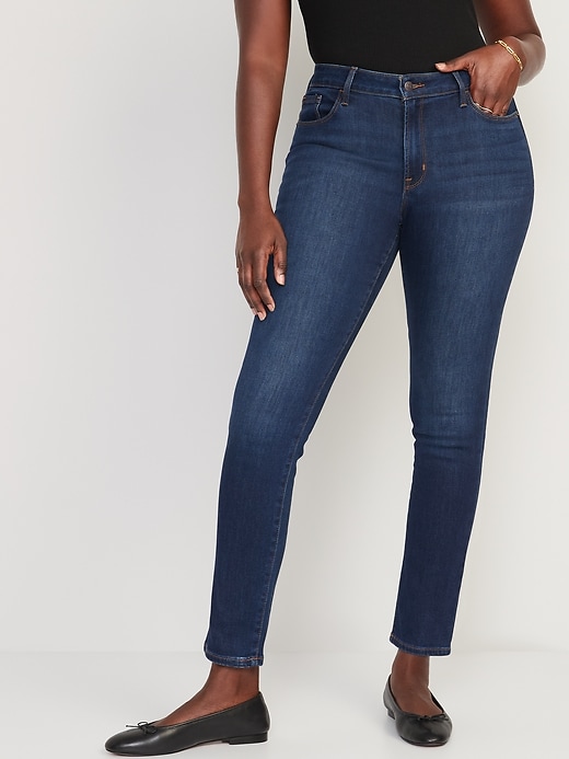 Image number 5 showing, Mid-Rise Pop Icon Skinny Jeans for Women