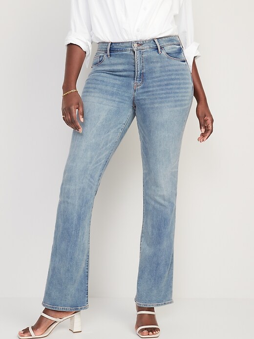 Image number 5 showing, High-Waisted Kicker Boot-Cut Jeans For Women