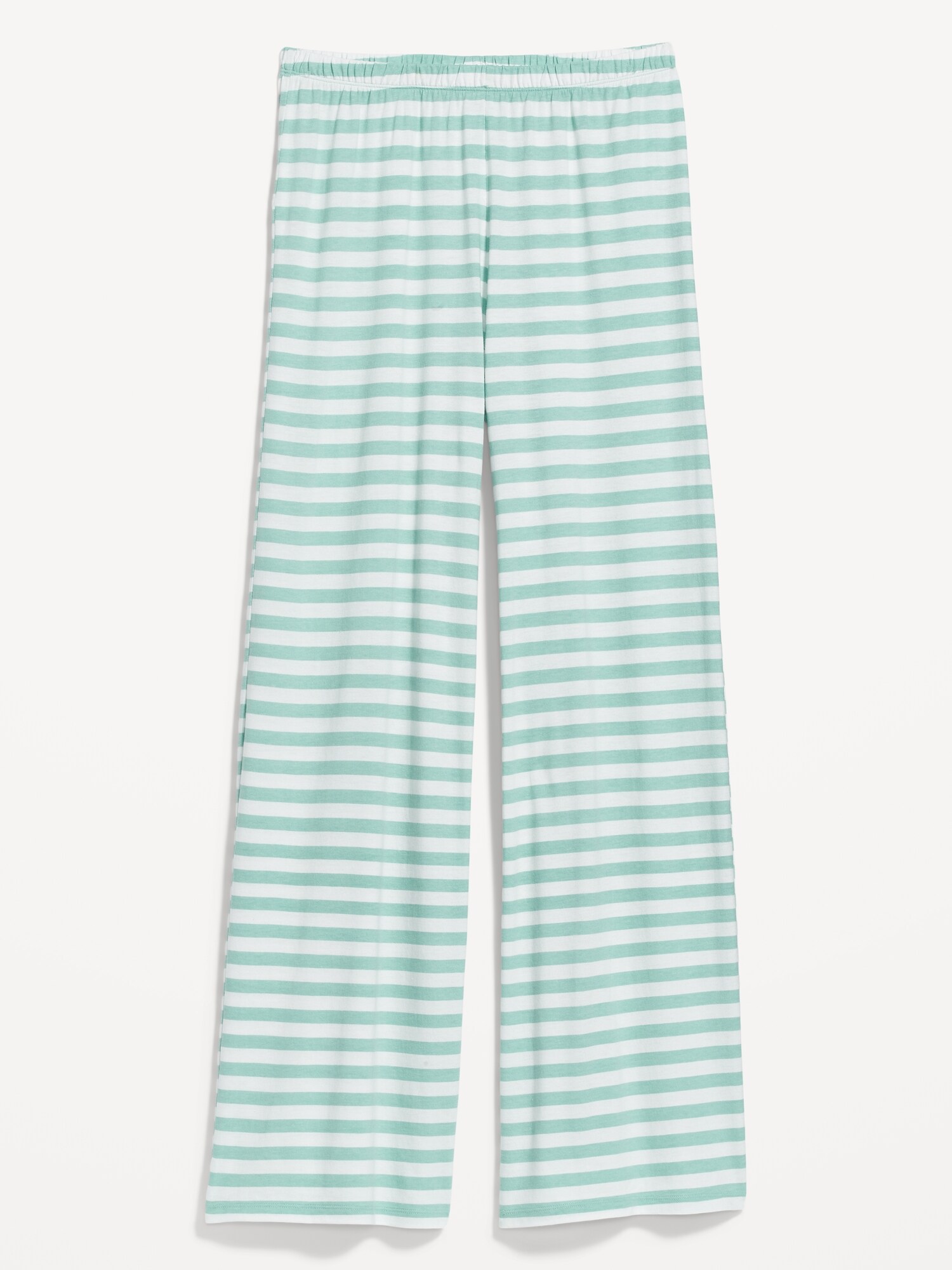 High-Waisted Sunday Sleep Wide-Leg Pajama Pants