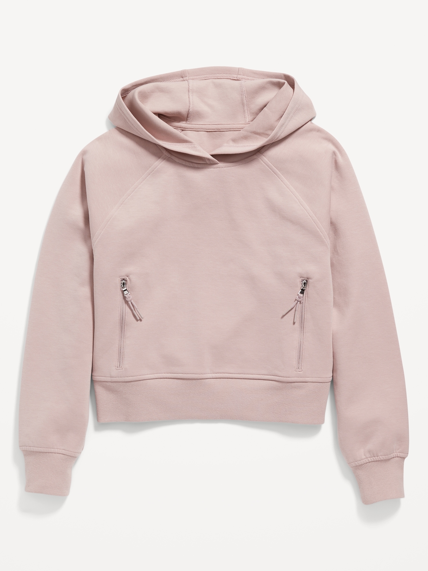 Dynamic Fleece ZipPocket Pullover Performance Hoodie for Girls Old Navy