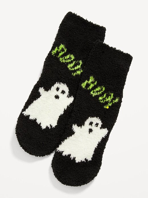 Gender-Neutral Halloween Cozy Socks for Kids