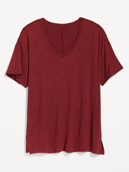 Image number 1 showing, Oversized Luxe Tunic T-Shirt for Women