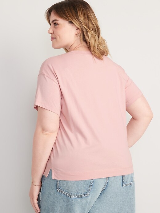 Image number 8 showing, Short-Sleeve Vintage T-Shirt for Women