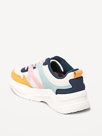 Gender-Neutral Chunky Color-Block Sneakers for Kids