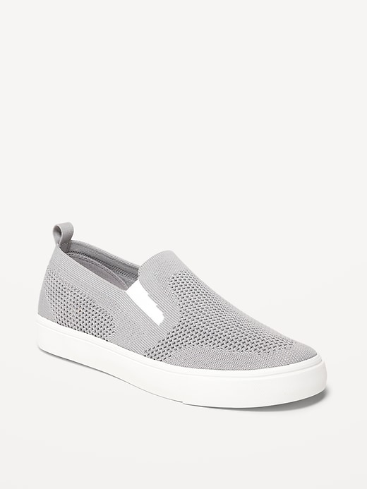 Old Navy Gender-Neutral Soft-Knit Slip-On Sneakers for Kids. 1