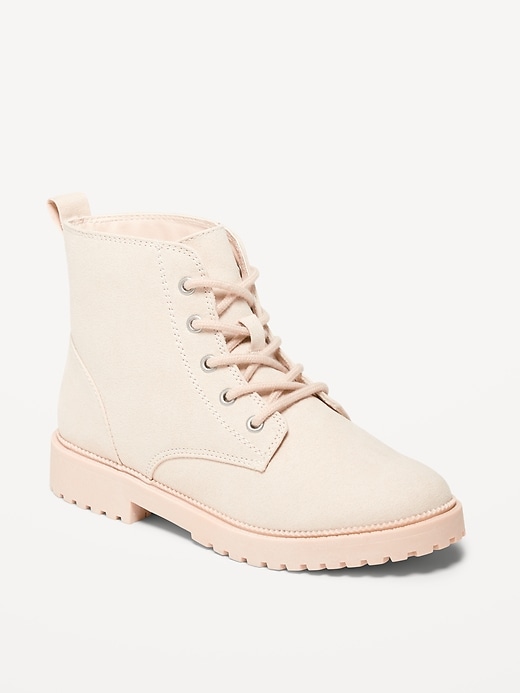 navy boots for girls