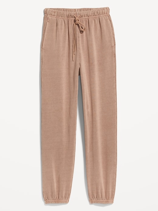 Image number 4 showing, Extra High-Waisted Fleece Sweatpants