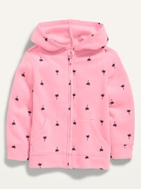 View large product image 3 of 3. Unisex Zip-Front Hoodie for Toddler