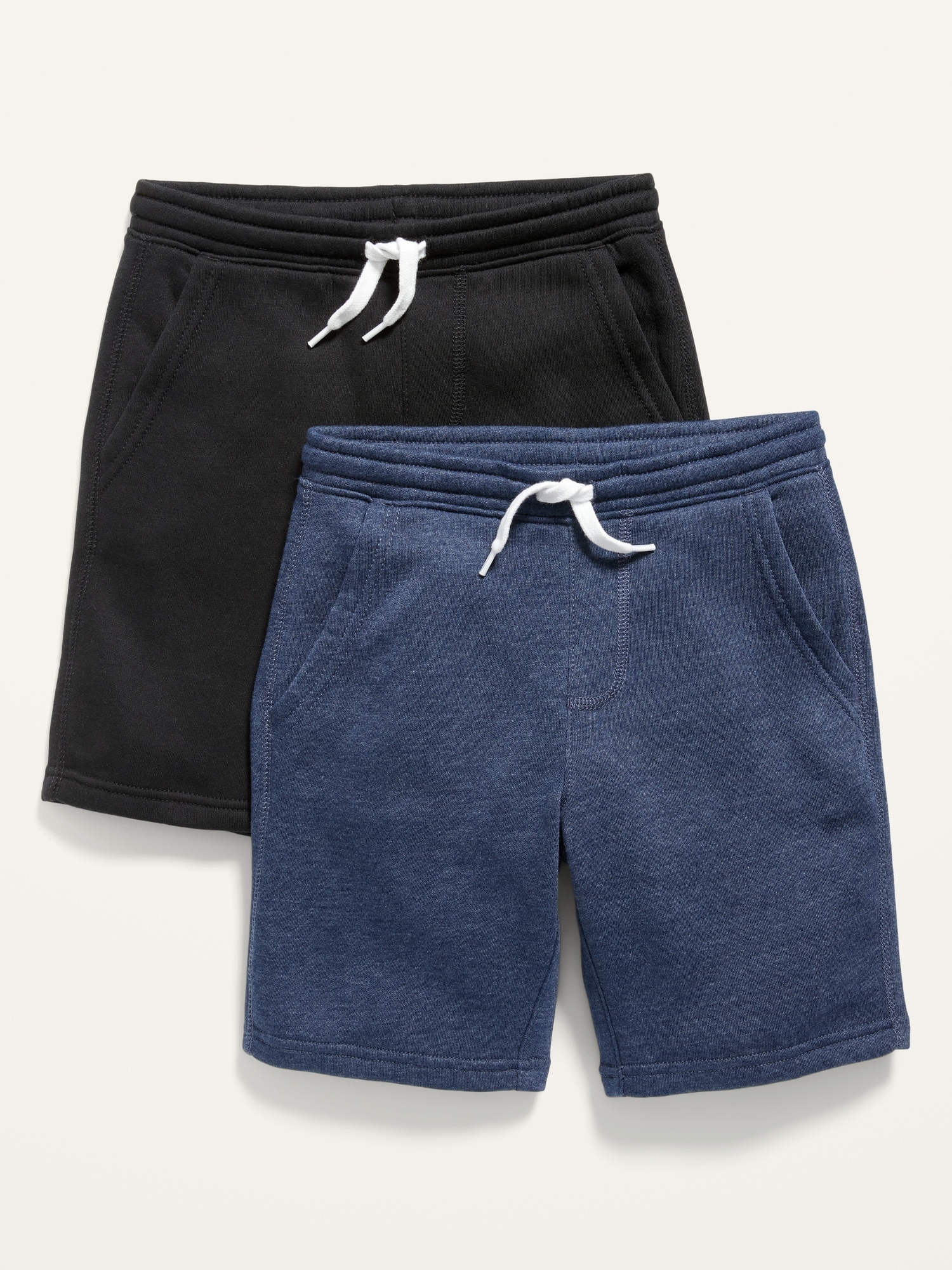 2-Pack Fleece Jogger Shorts for Boys (At Knee) Hot Deal