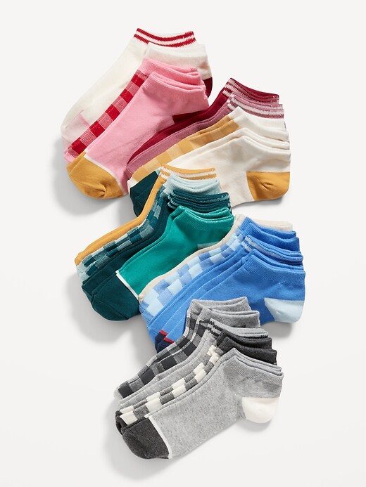 View large product image 1 of 1. Ankle Socks 20-Pack for Girls