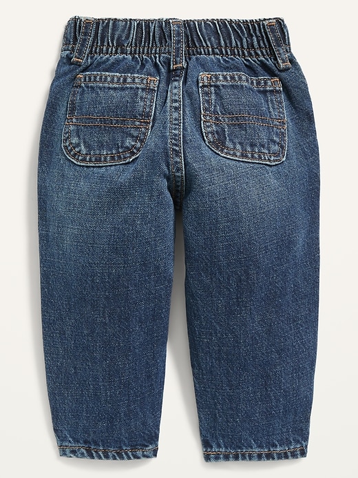 Unisex Loose Non-Stretch Jeans for Baby