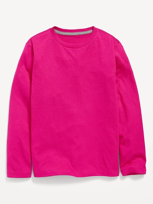 View large product image 1 of 1. Gender-Neutral Softest Long-Sleeve T-Shirt For Kids