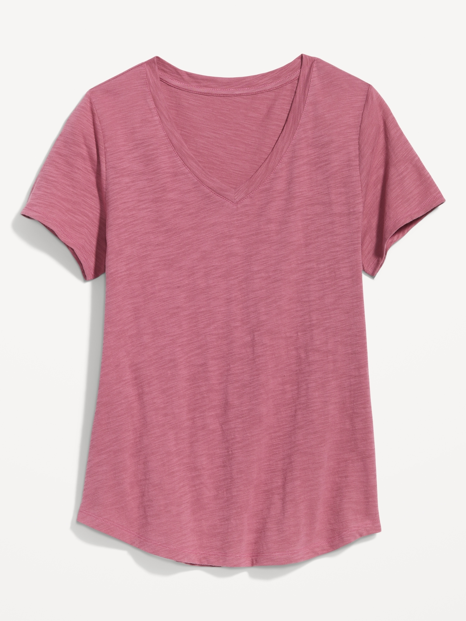 EveryWear Slub-Knit V-Neck T-Shirt for Women | Old Navy