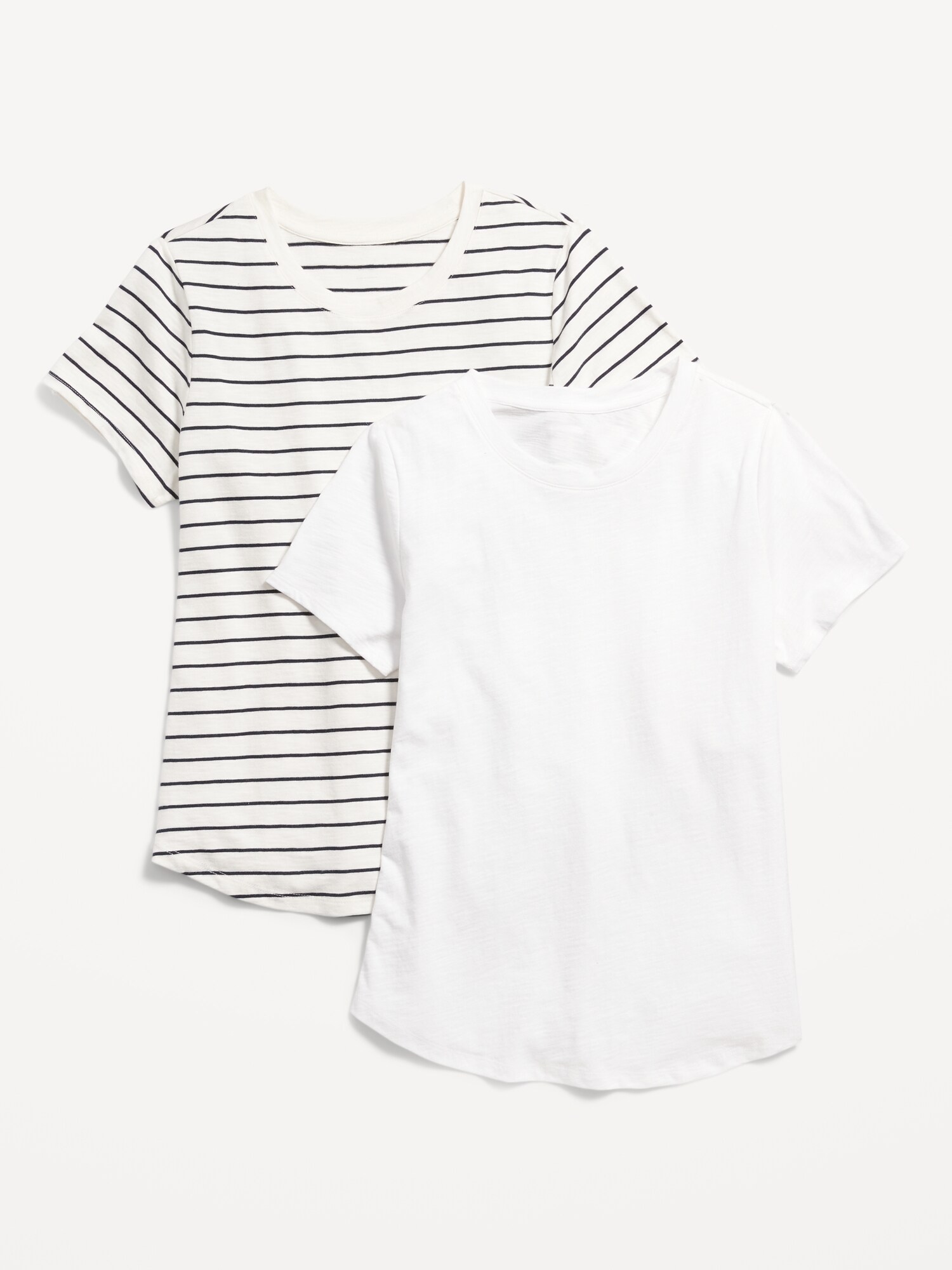 Everywear Crew Neck T Shirt 2 Pack Old Navy