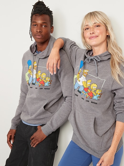 View large product image 2 of 2. The Simpsons™ Gender-Neutral Pullover Hoodie for Adults