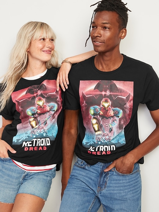View large product image 2 of 2. Metroid Dread™ Gender-Neutral Graphic T-Shirt for Adults