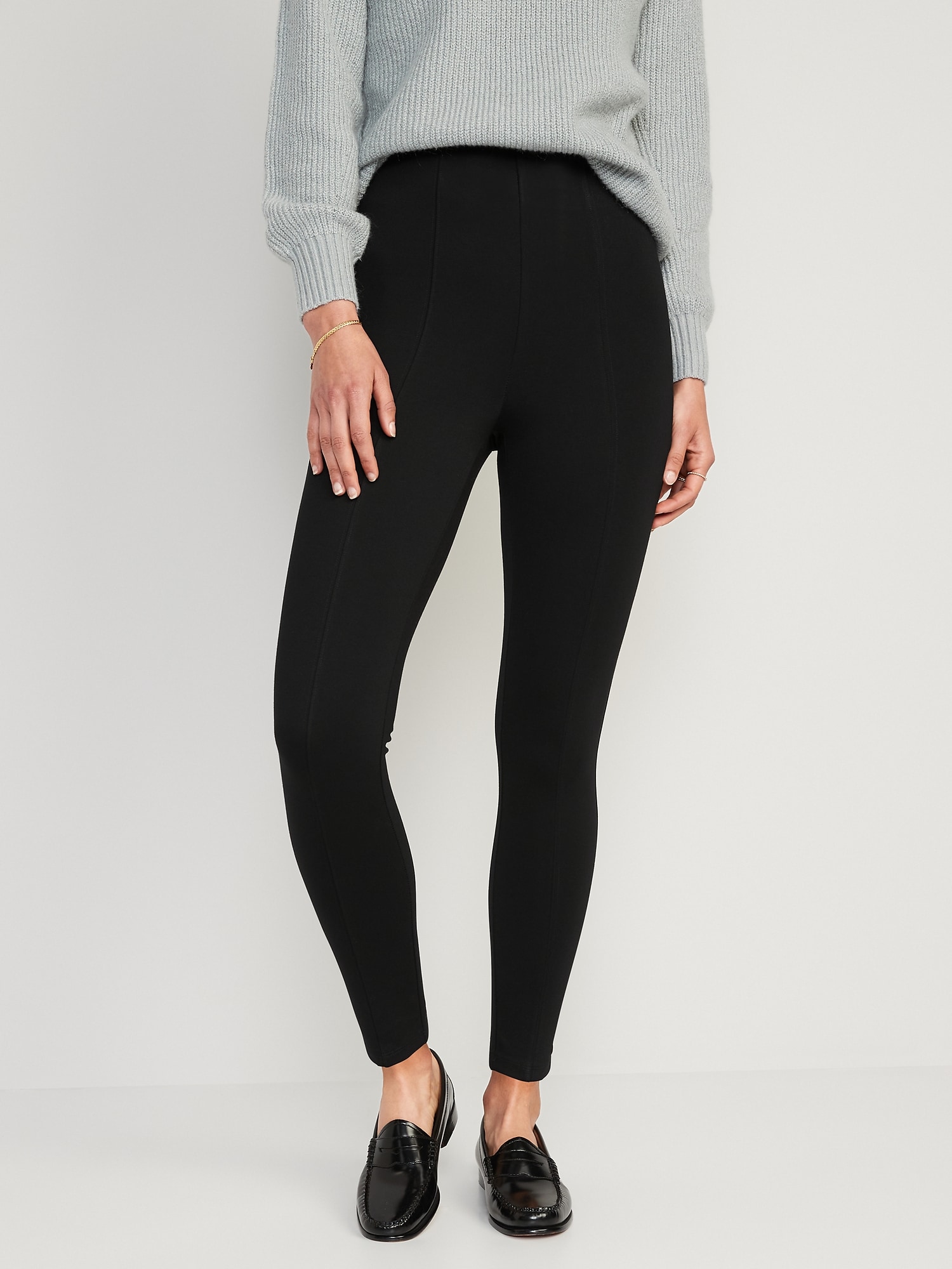 Extra High-Waisted Stevie Skinny Ankle Pants
